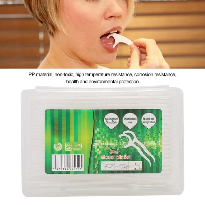 Bâtonnets De Soie Dentaire - Lot De 300/100 Pièces - Saveurs Menthe Et Originale - Neuf