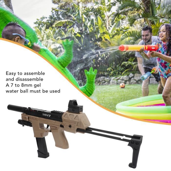 Gel Blaster X5 – Automatique, Tambour 2 Clips, Lunettes, Batterie Rechargeable, Portée 21-27 M, Dès 14 Ans