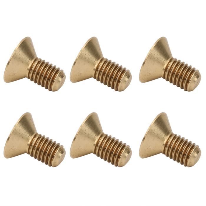 8 Patins Cuivre Pour Haut-parleurs - 25x4 Mm, Stabilise, Réduit Les Vibrations Et Le Bruit - 12