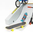 Finger scooter deux roues Mini planches à roulettes rampe ensembles doigt BMX bout doigts vélos touche Skate Deck nouveauté jouets-1
