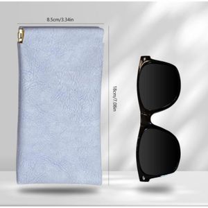 Étui à Lunettes Rigide En Aluminium - Protection Optimale Pour Lunettes Et Lunettes De Soleil