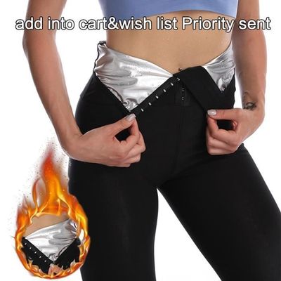 Gaine combinaison Pantalon de Sauna a la sueur legging effet sauna moulant pour femmes short sudation pour maigrir pants2 C401 Blanc Cdiscount Pret a Porter