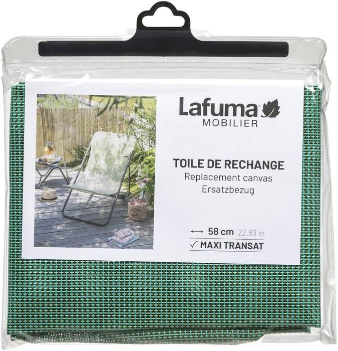 Toile De Rechange Pour Chaise Longue Plage - Double Face Jaune/blanc, 120x45 Cm, 2 Pièces | GANCEI