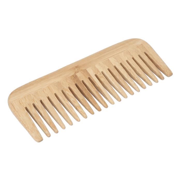 Peigne Démêlant à Dents Larges 15 X 6 Cm - Accessoire Coiffure Neuf