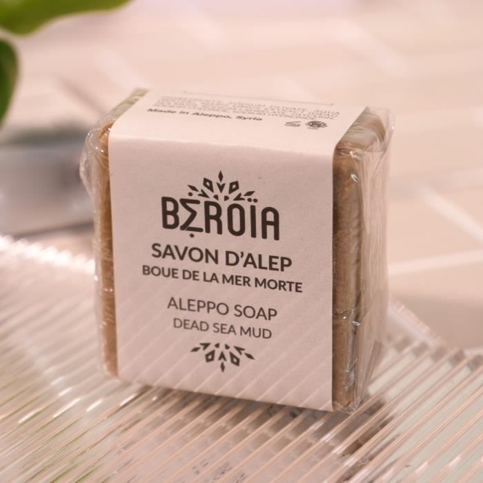 Savon à La Boue De Mer Et Charbon - 100% Naturel, 300g, Pour Visage, Corps Et Cheveux