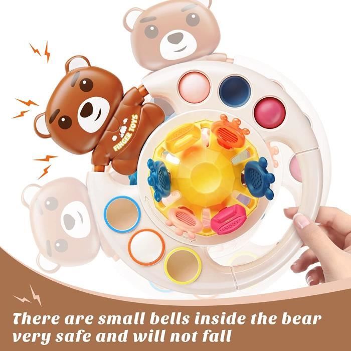 Jouets sensoriels pour bébé, Jeux Montessori 1 an, Jeux Sensoriel, Jouet Enfant, Jouets d'apprentissage Précoce Dentition Bébé - Puériculture & Eveil bébé Jouets sensoriels pour bébé, Jeux Montessori 1 an, Jeux Sensoriel, Jouet Enfant, Jouets d'apprentissage Précoce Dentition Bébé - Puériculture & Eveil bébé