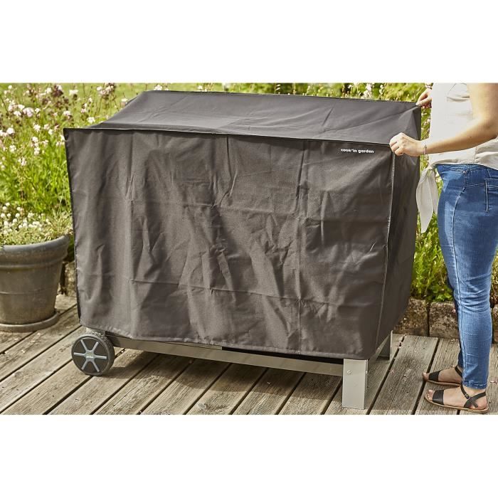 Housse barbecue - COOK'IN GARDEN - Grande taille - Polyester