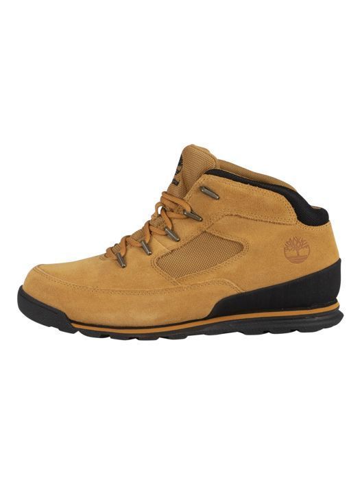 Timberland bottes sales en cuir marron