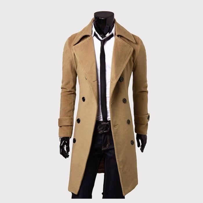 Trench coat sales homme grande taille