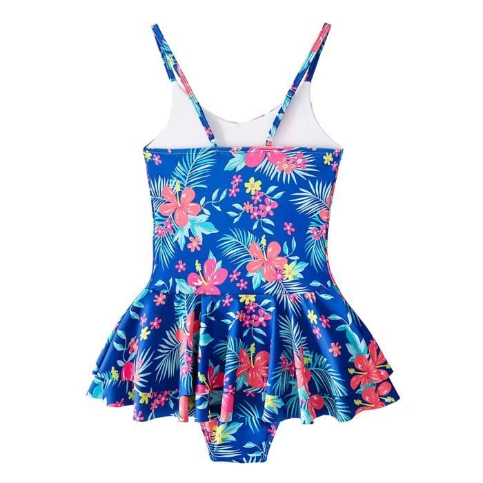 Maillot de bain robe fille hot sale
