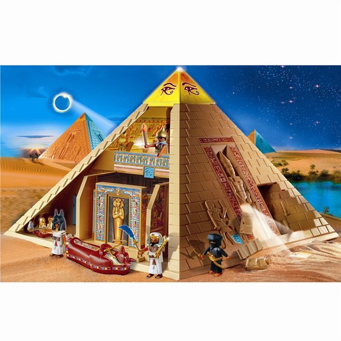 Playmobil Pyramide égyptienne - Cdiscount Jeux - Jouets