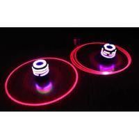 Lot De 6 Toupies Lumineuses Avec Lanceur – Jouets à LED ABS – Cadeau Anniversaire Enfant – Jeu De Groupe