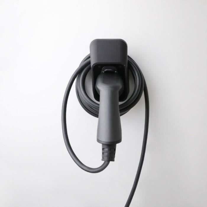 EVCOME Type2 EV Chargeur Câble Support Mural avec Crochet Pour