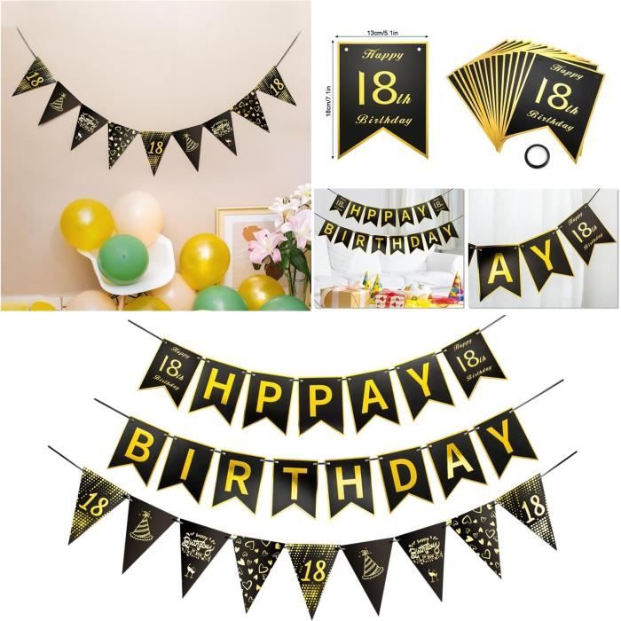 Ballon 13 Ans Anniversaire Or,Decoration Anniversaire 13 Ans Garçon