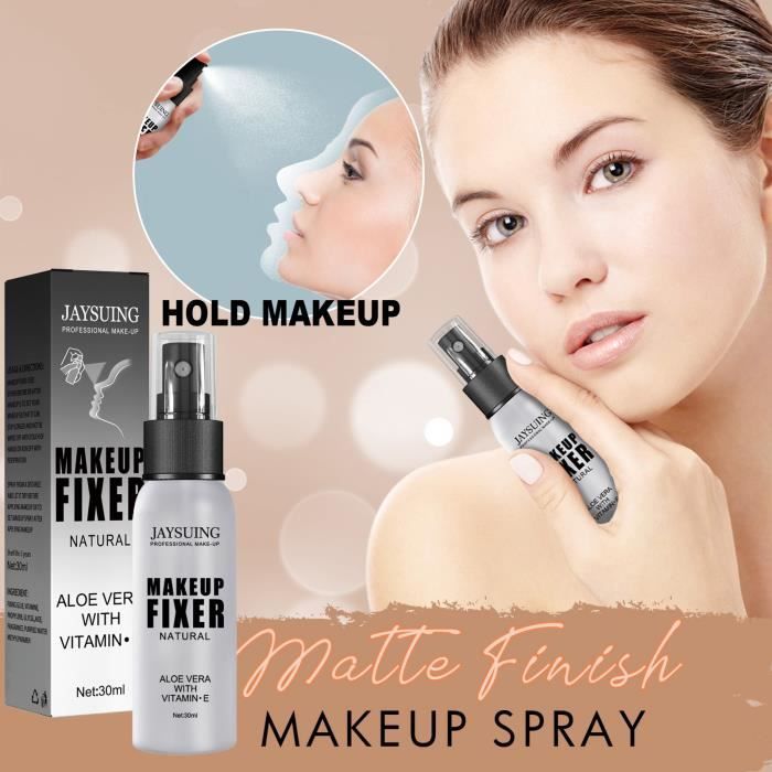 Spray Fixateur de Maquillage 30ml Fixateur Longue Durée Spray de Ma