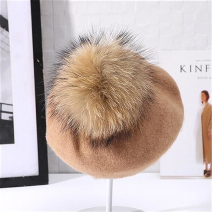 Casquette Coupe-Vent En Fausse Fourrure Raton Laveur - Chapeau Ski Hiver Chaud Et Stylé Hommes Femmes