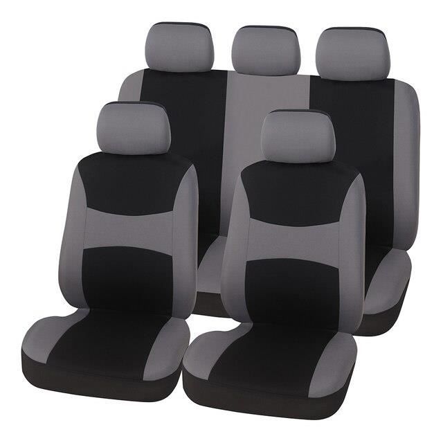 COUVRE SIEGE,beige full set--housses de siège de voiture universelles,  ensemble de 9 pièces de protection complet, compatible avec A - Cdiscount  Auto