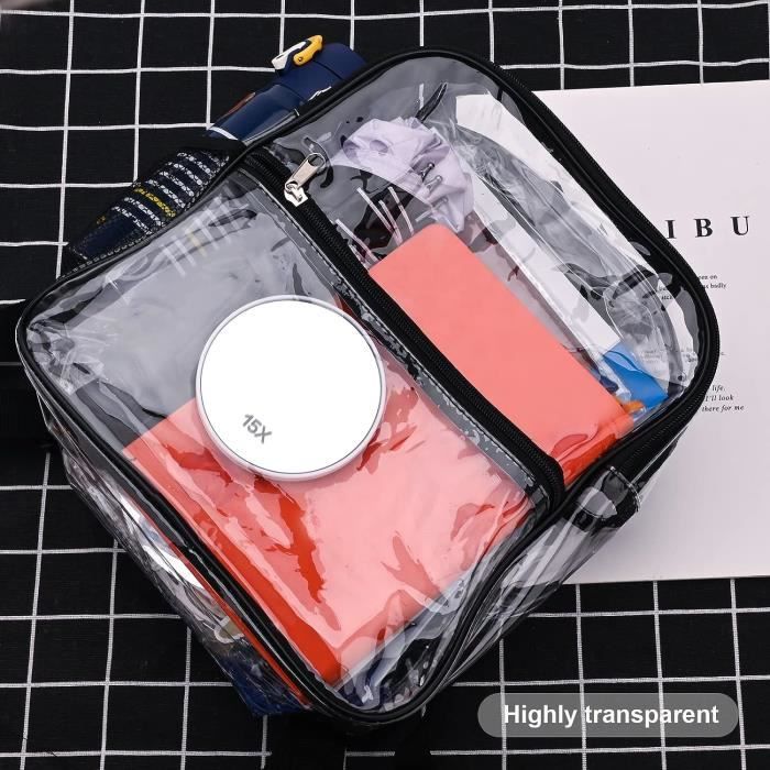 Mini sac deals transparent