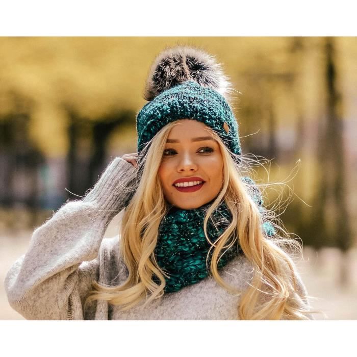 Bonnet hiver femme - BellePaga