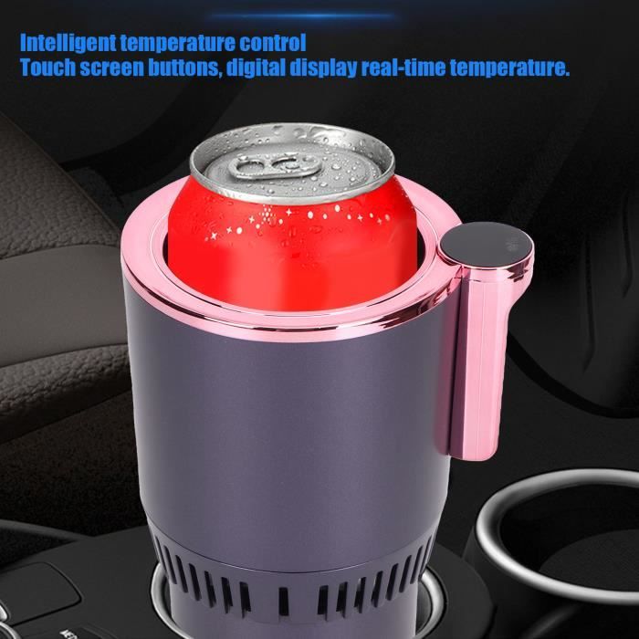 HURRISE Porte-boisson de voiture Chauffe-tasse de Voiture Refroidisseur 12V  Support de Tasse de Chauffage Portable pour Voyages - Cdiscount Auto