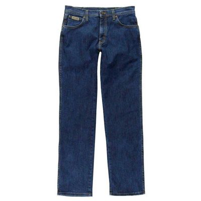 Wrangler - Jean Straight Leg - Homme - Bleu (DARKSTONE) - FR : W30/L30 (Taille fabricant : W30/L30 Wrangler - Jean Straight Leg - Homme - Bleu (DARKSTONE) - FR : W30/L30 (Taille fabricant : W30/L30