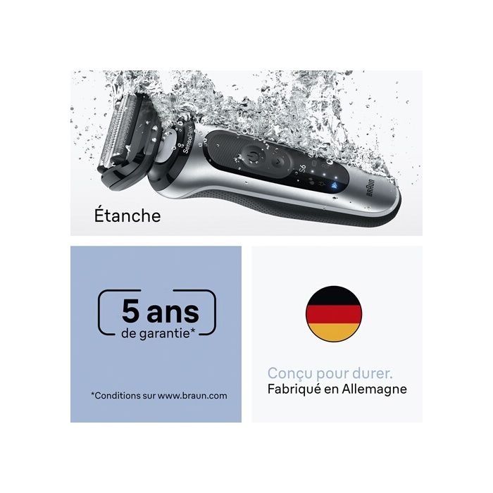 Rasoir électrique Braun Series 6 62-G1650s - Neuf Sous Emballage D'origine - Tondeuse à Grille