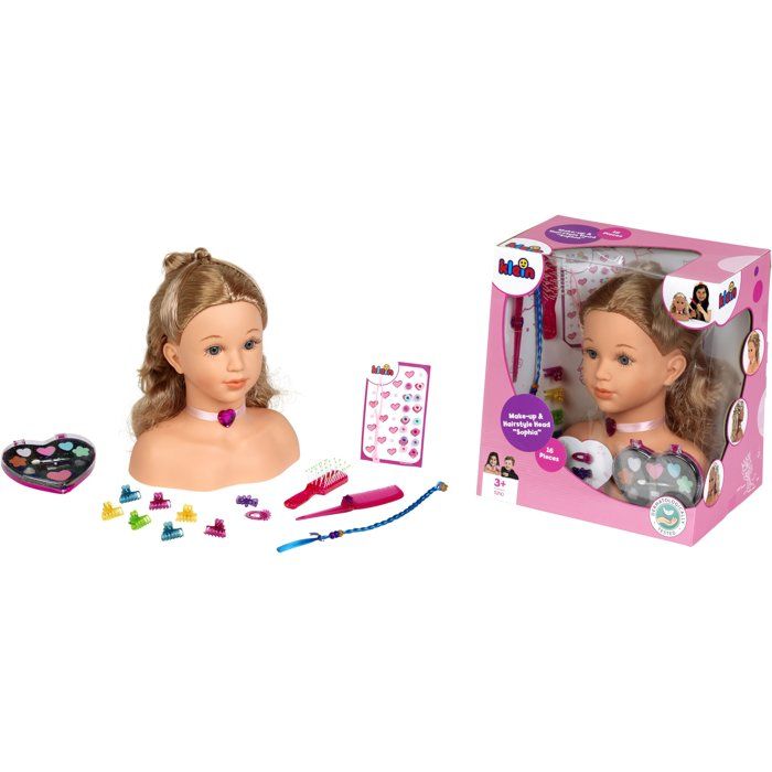 Set Maquillage Poupee Tête à Coiffer Et Maquiller G.C - Set Coiffure