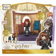 Harry Potter - Playset Cours de Sortilèges Magical Minis - 6061846 - Figurine exclusive Hermione et Accessoires - Wizard World-0