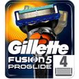 GILLETTE Lot de 4 Lames rasoir Fusion5 ProGlide-0