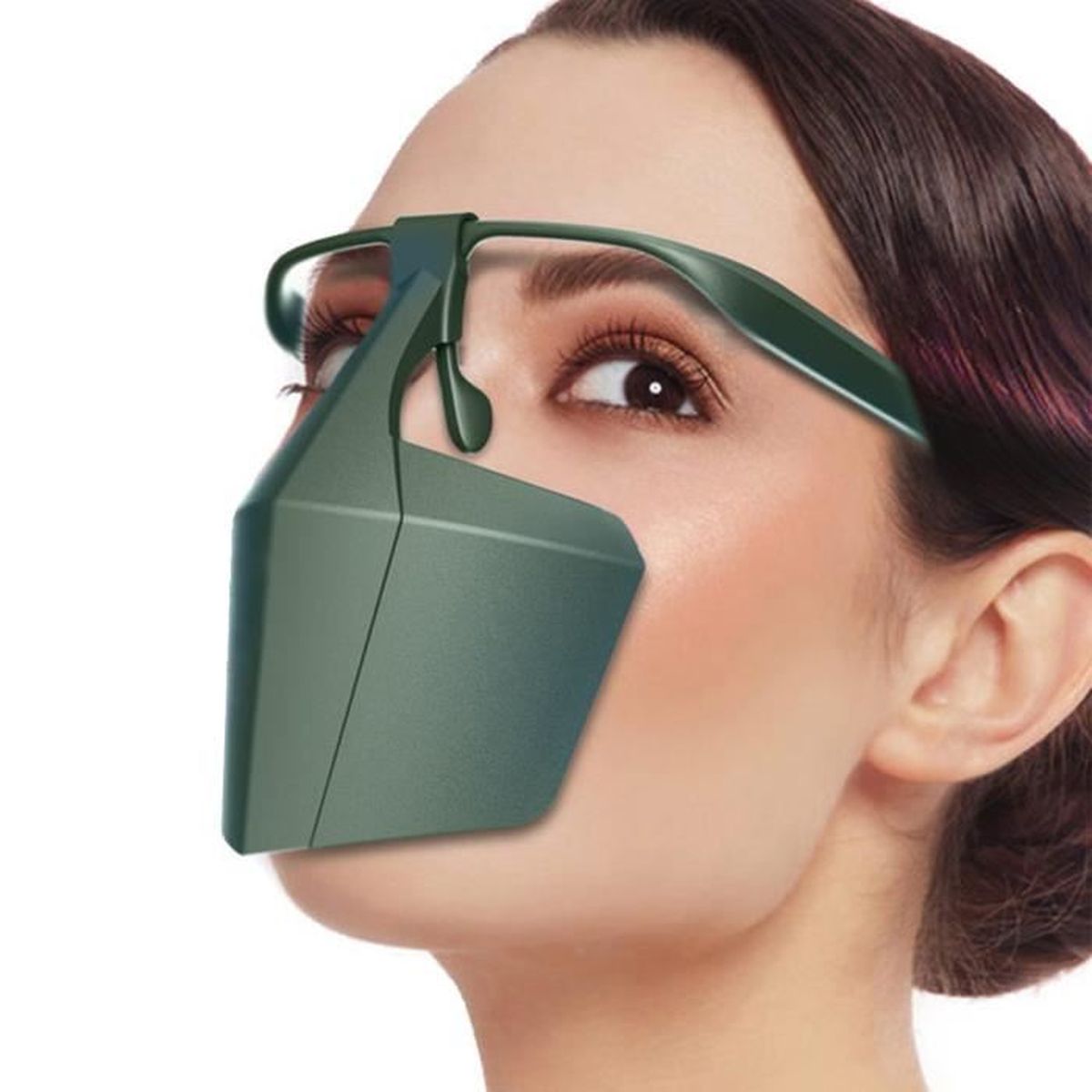 Masque facial de Protection du visage Masque isolé Masque d'isolement