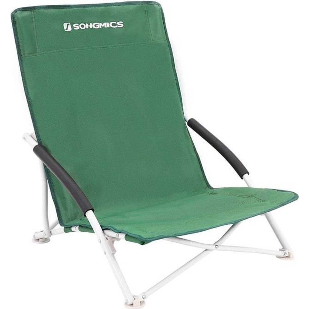 SONGMICS Chaise de Camping Chaise de Plage Fauteuil Pliable de Jardin