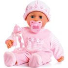 BAYERD - BAYER DESIGN BAYER DESIGN - Baby Annabel - Bébé Premiers Mots 38 Cm Rose - 24 Sons - Fille - 10 mois+