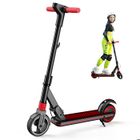 EROLLERRUN Trottinette électrique 130 W pliable pour enfant 7-14 ans 14 Km-h Max.Autonomie 8 Km Trottinette Noir