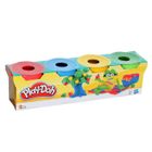 Jouet créatif - HASBRO - PLAY DOH 4 Pots Couleur Asst Mini - Couleurs Fluo - Mixte