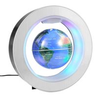 Globe à lévitation magnétique TD® 4 pouces Lumières colorées Ornements décoratifs