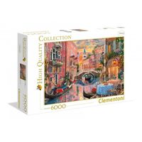CLEMENTONI - Venise couché de soleil - 6000 pièces - Fabriqué en Italie