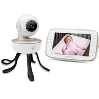 Ecoute bébé VM55 TRAVEL MAX ECRAN 5" Zoom motorisé 360° - camera sur batterie et secteur  - Temperature - T-Walkie - MOTOROLA