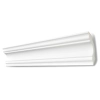 DECOSA Moulure A80 (Stefanie) - polystyrène - blanc - 80 x 80 mm - longueur 2 m [010 pces (= 20 m)]