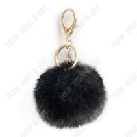 TD® Porte-clés imitation lapin paresseux boule de cheveux voiture pendentif dames sac pendentif petit cadeau pour les étudiants