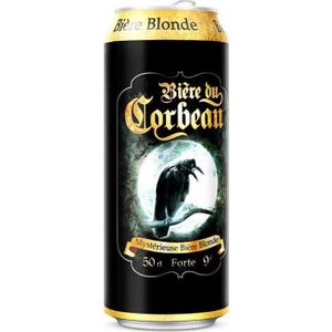 BIERE Bière Du Corbeau Bière blonde 9% 50 cl 9%vol.