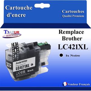 Cartouche Compatible Brother LC427XL Noir - QUALITONER (1 Pièce)