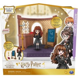 FIGURINE - PERSONNAGE Harry Potter - Playset Cours de Sortilèges Magical