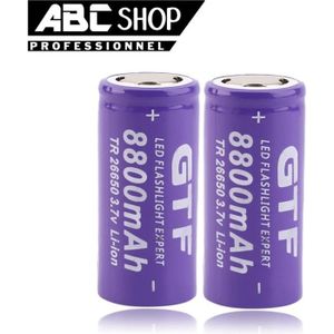 Batterie 26650 8800mAh - Cdiscount