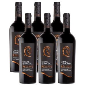 VIN ROUGE Cheval Quancard Réserve 2020 - Bordeaux - Vin roug