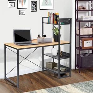 Bureau Avec Etageres Indra Achat Vente Bureau Bureau Avec Etageres Indra Soldes Sur Cdiscount Des Le 20 Janvier Cdiscount