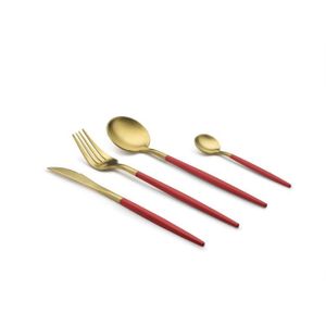 fourchette et cuill/ère r/éutilisables pour le camping couteau S/élection varie com-four/® 12 couverts