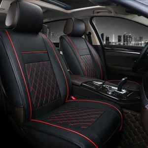 Couvre siege Avant Grand Confort pour Cherokee NOIR 1 Pi/èce 2015//08-2017//12