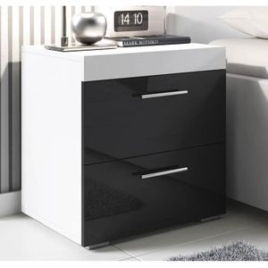 Lot Table De Chevet Noir Achat Vente Pas Cher
