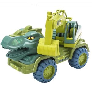 VOITURE - CAMION Jouet Camion Dinosaure Transporteur avec 3 Mini Di