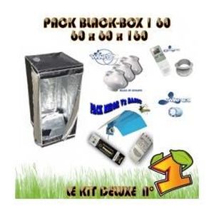 JARDIN MINIATURE Pack Black Box 1 60 - Culture Indoor - Kit 250W HP